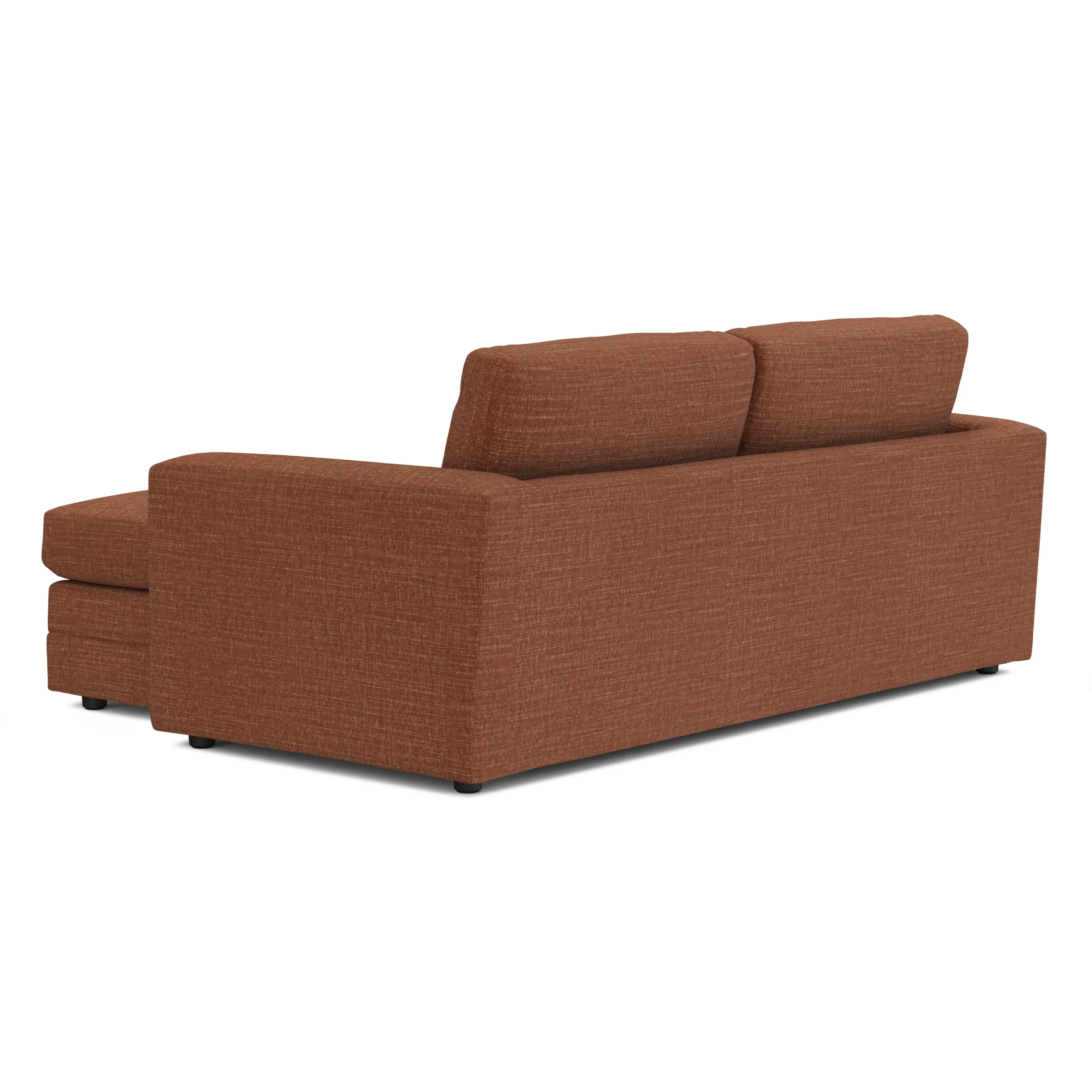 Riley 84_ Reversible Storage Sectional - Napa Rust - Image 7