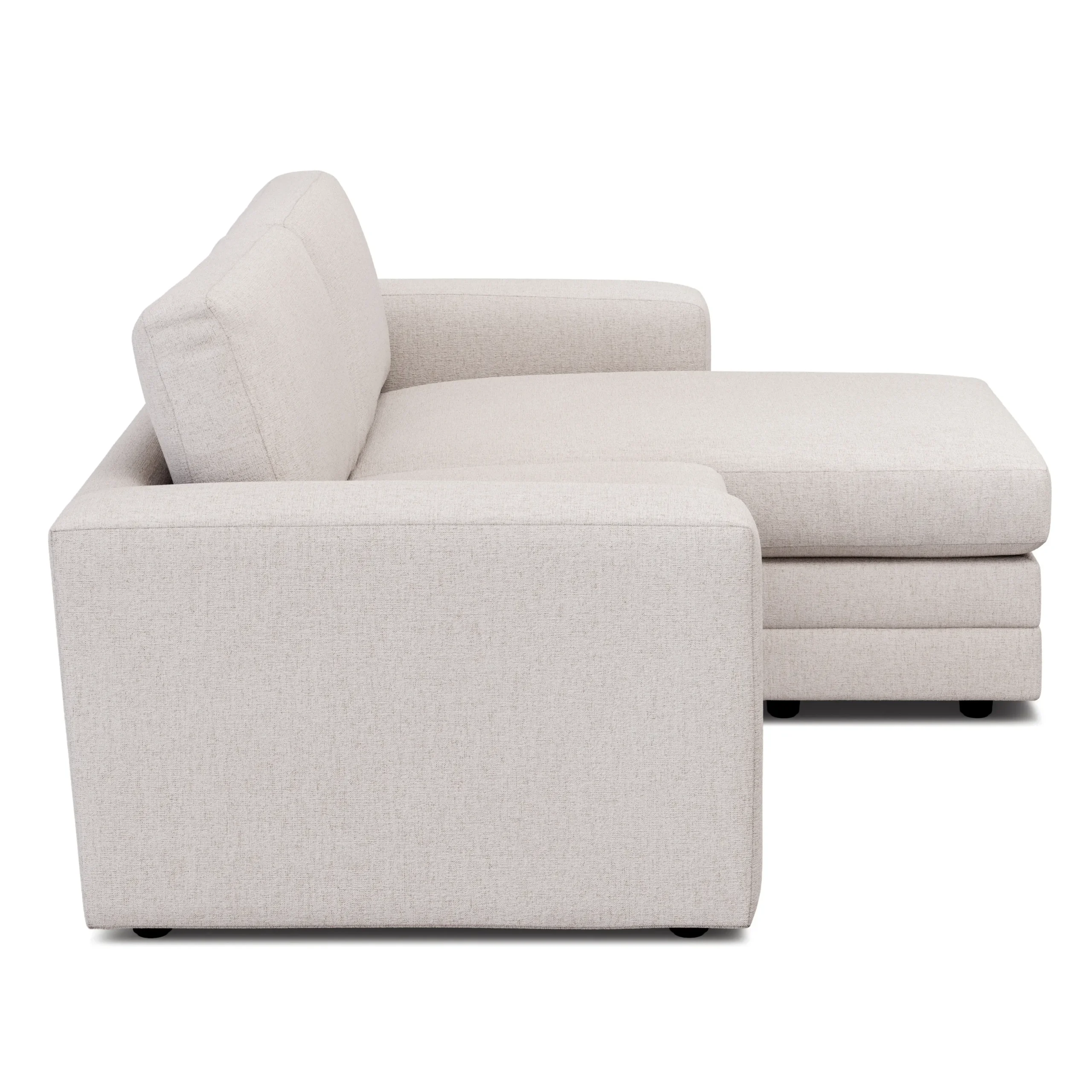 Riley 84_ Reversible Storage Sectional - Napa White - Image 7