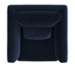 Marina 38_ Velvet Lounge Chair - Hale Ink