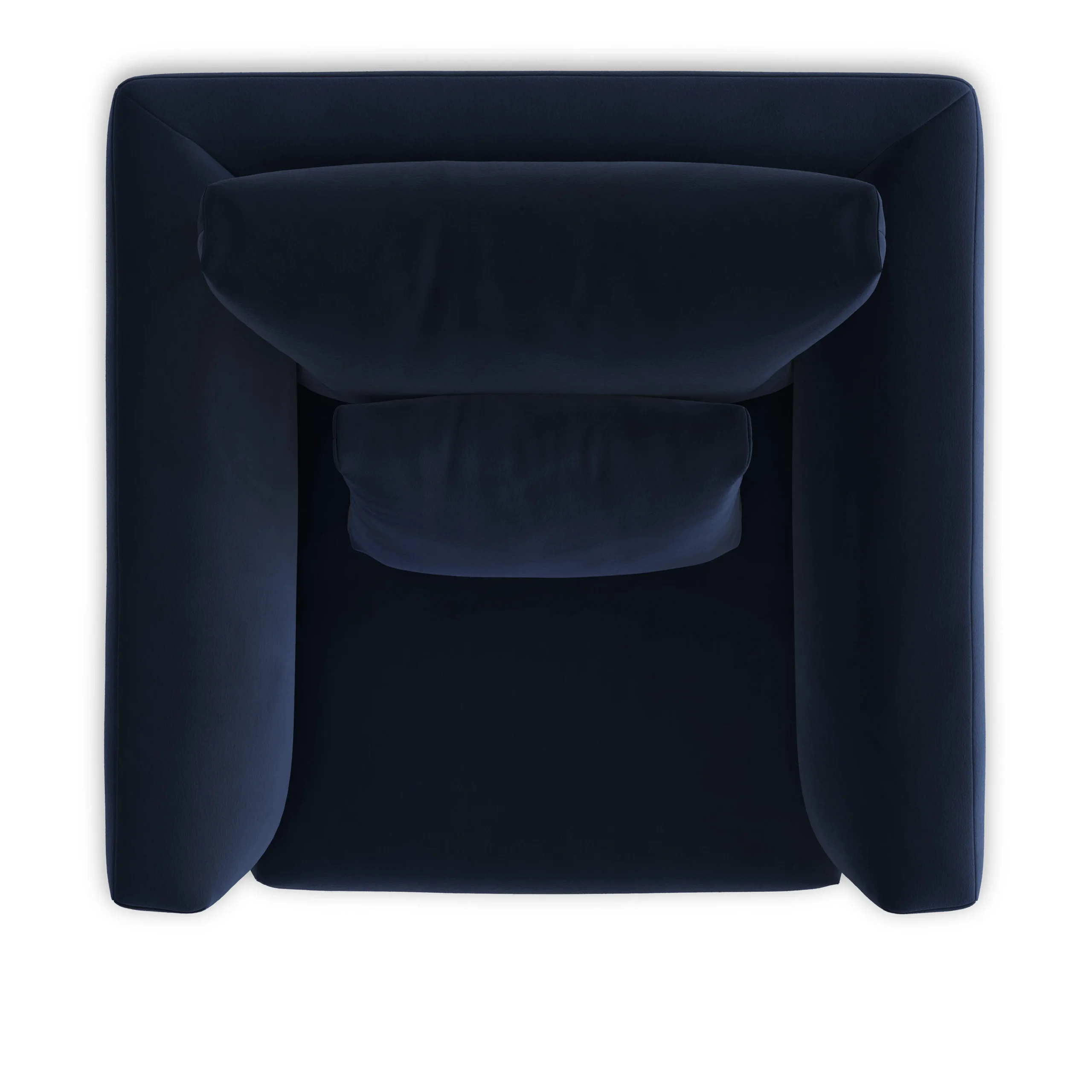 Marina 38_ Velvet Lounge Chair - Hale Ink - Image 7