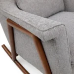 Munni 31_ Rocking Lounge Chair - Cloudburst Gray