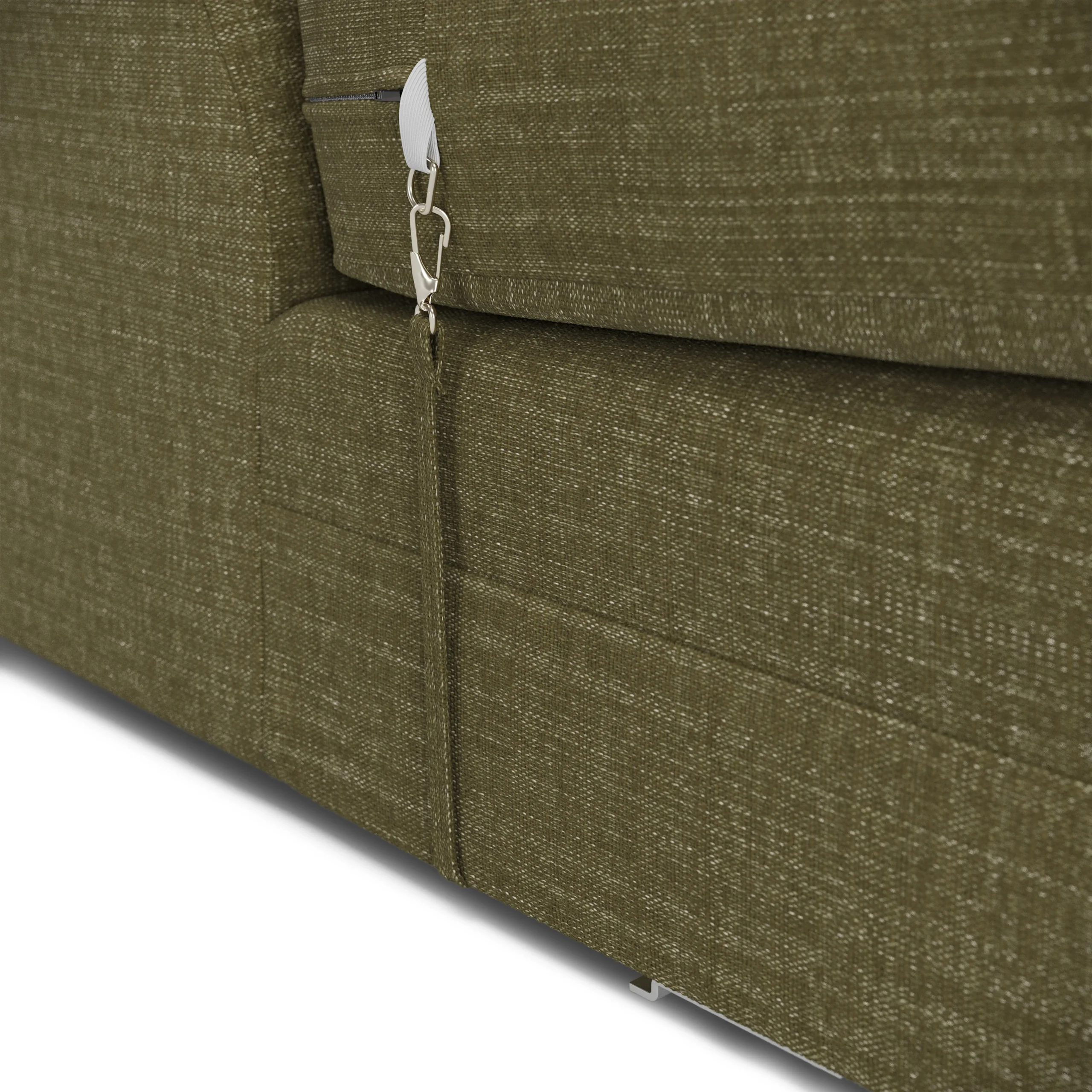 Riley 118.5_ Left Sectional - Napa Moss - Image 7