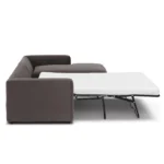 Riley 118_ Velvet Right Storage Sleeper Sectional - Hale Warm Gray