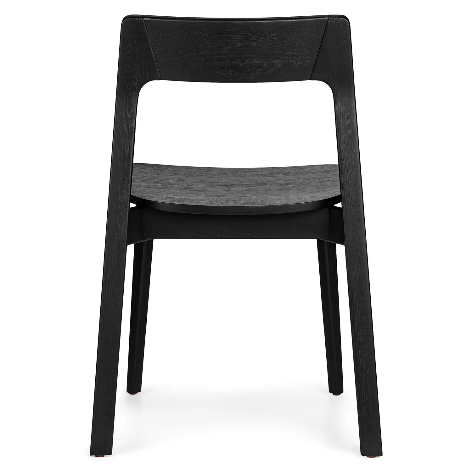 Gusfa Stackable Dining Chair - Black - Image 7