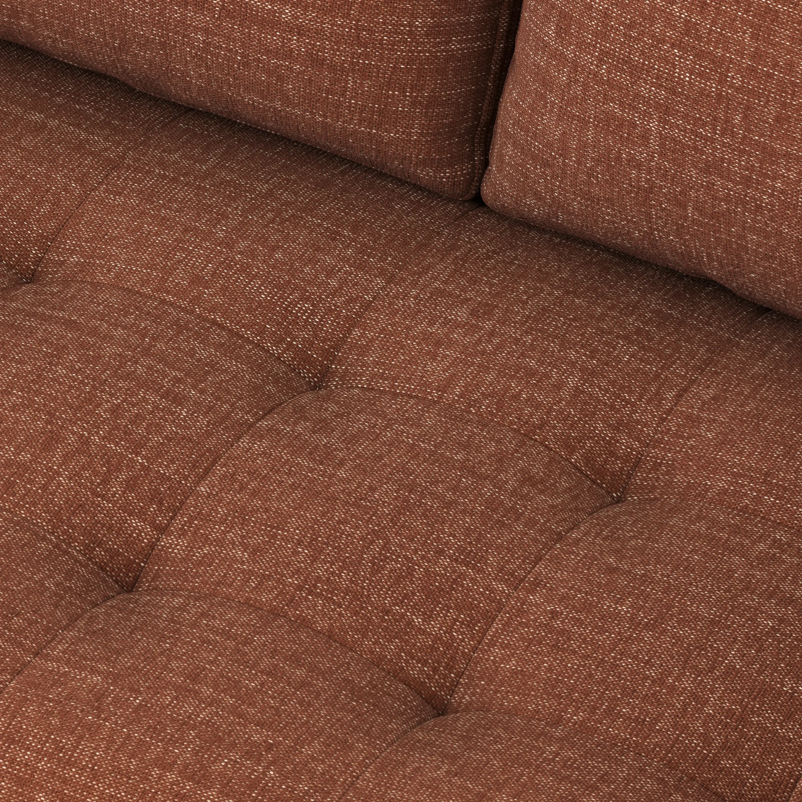 Sven 100_ Tufted Left Sectional - Napa Rust - Image 8