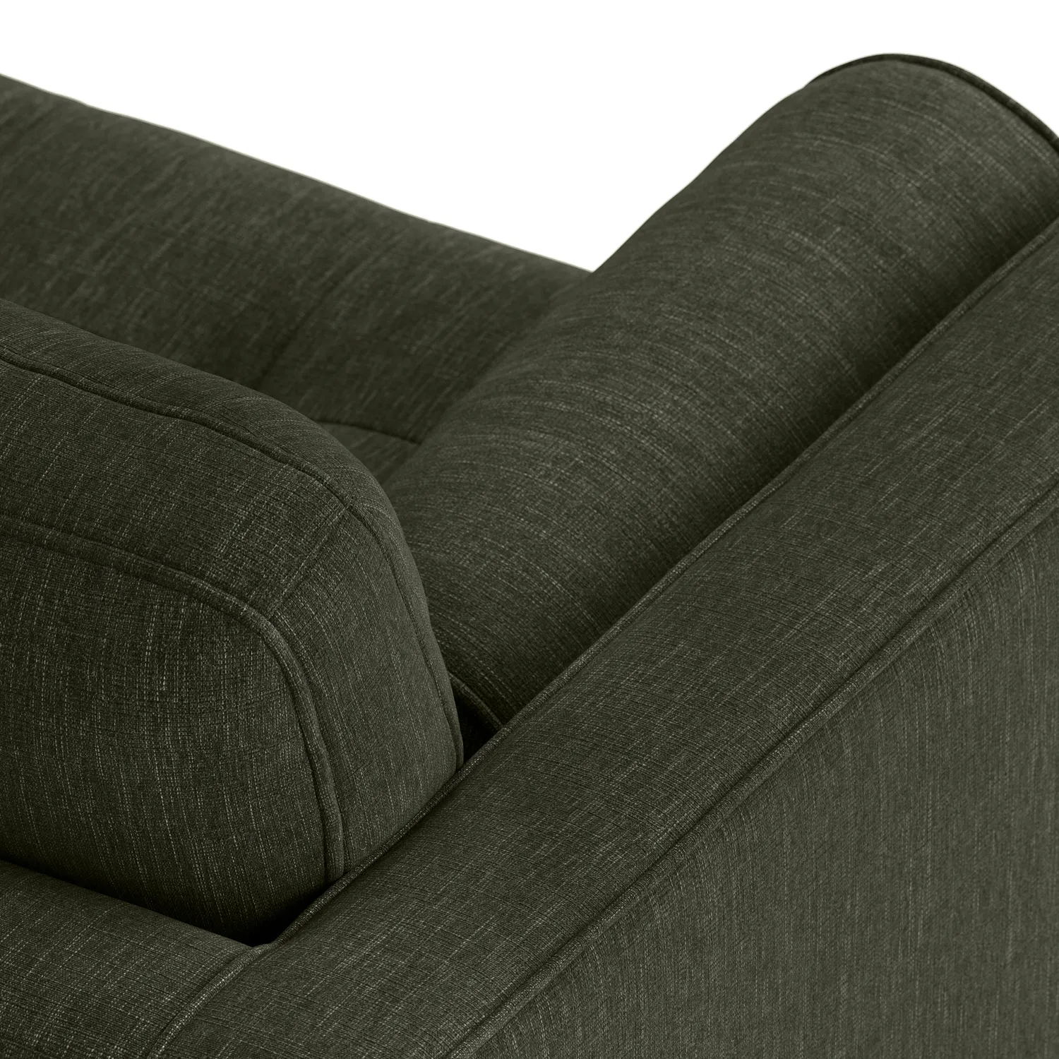 Sven 100_ Tufted Right Sectional - Fir Green - Image 8