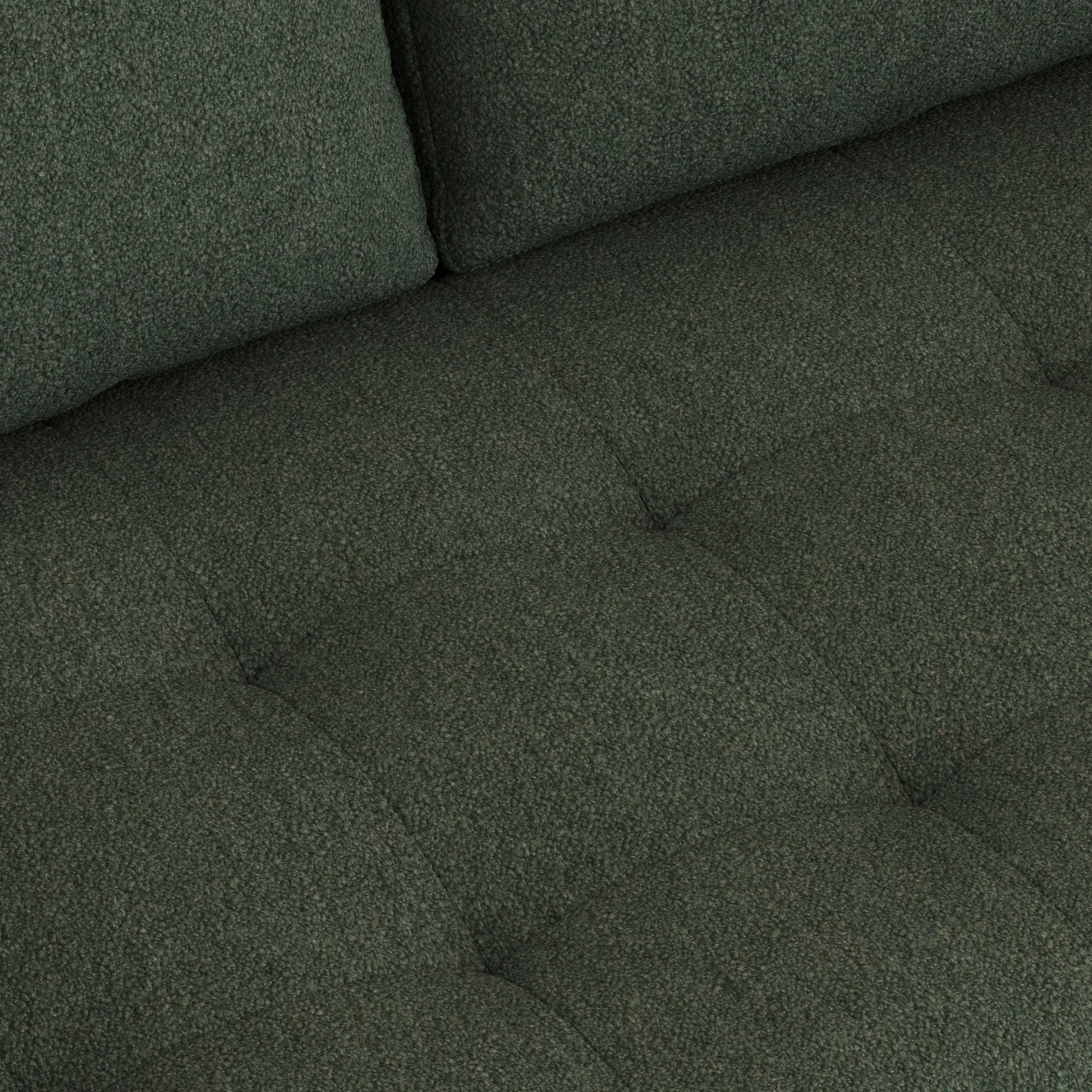 Sven 100_ Tufted Right Sectional - Green Wool Bouclé - Image 8