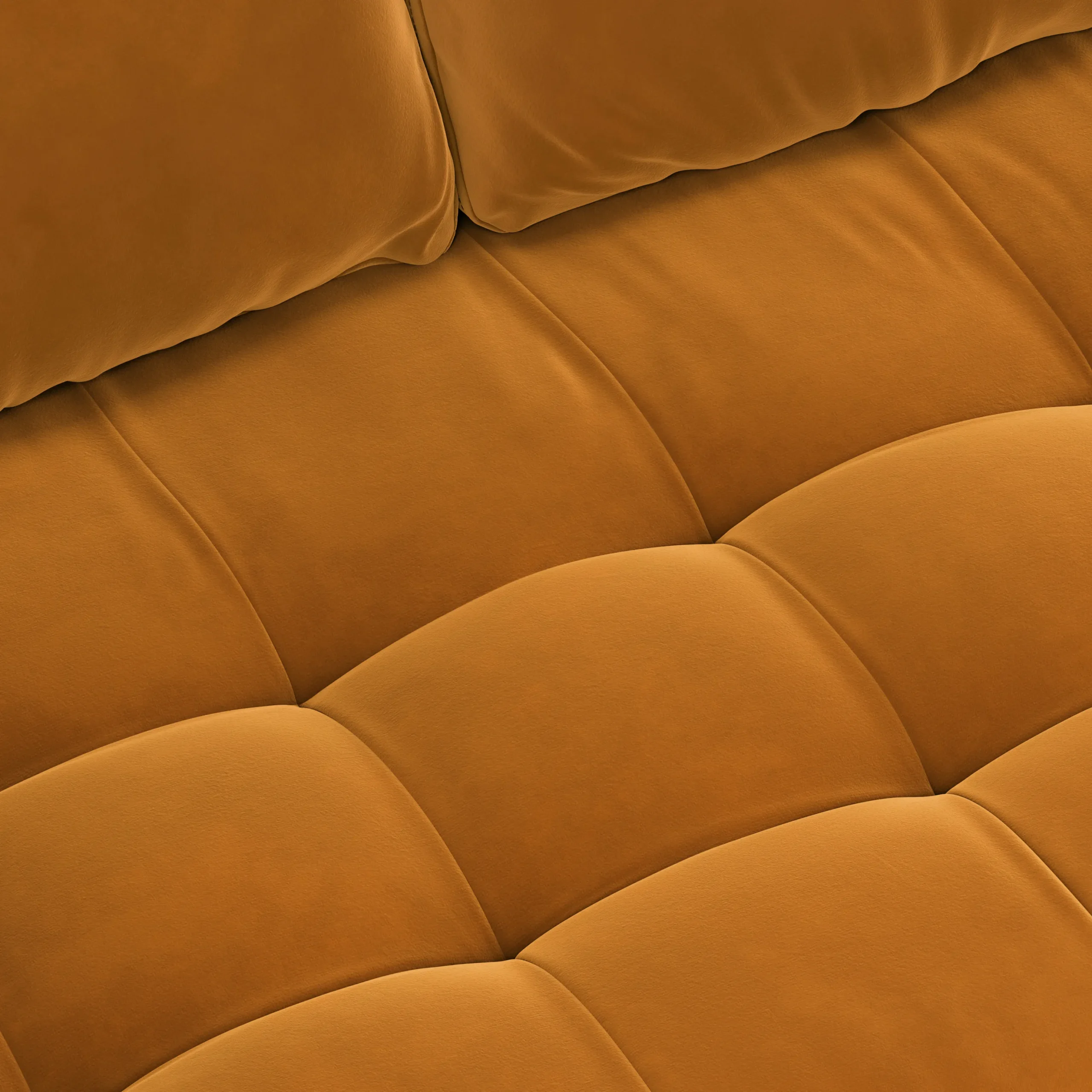 Sven 100_ Tufted Velvet Right Sectional - Plush Pacific Ginger - Image 8