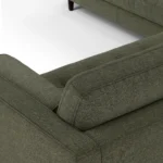 Sven 107" Tufted Corner Sectional - Fir Green