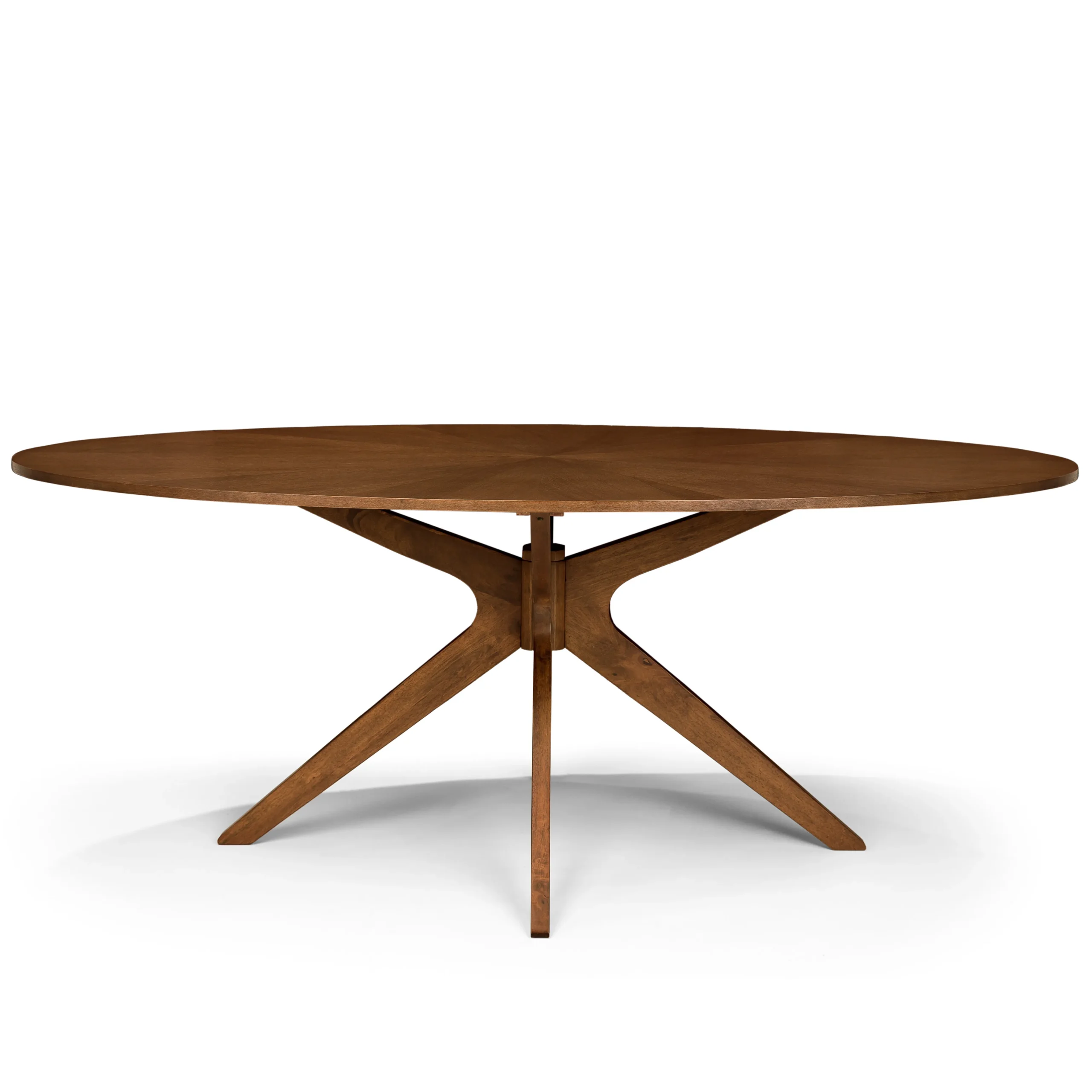 Conan 75_ Oval Dining Table - Walnut - Image 8