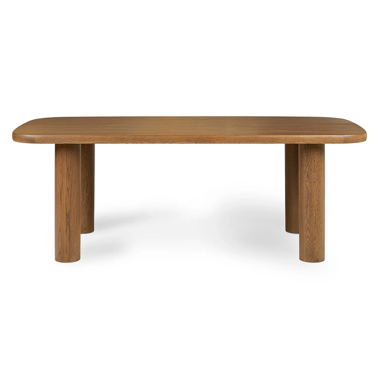 Adel 82.5_ Dining Table - Smoked Oak - Image 8