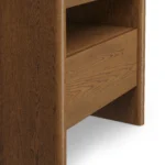 Torme 1-Drawer Nightstand - Smoked Oak