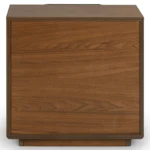 Nera 1-Drawer Nightstand - Walnut