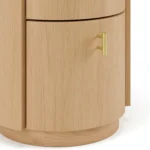 Miila 2-Drawer Nightstand - White Oak