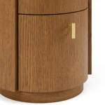 Miila 2-Drawer Nightstand - Smoked Oak