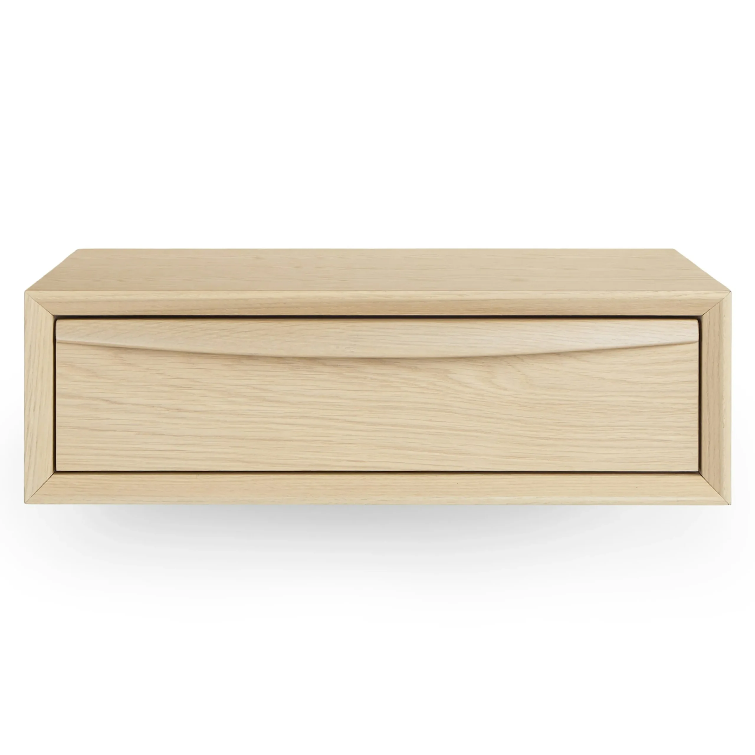 Lenia Floating Nightstand - White Oak - Image 8