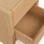 Leif 2-Drawer Nightstand - White Oak