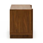 Ayra 2-Drawer Nightstand - Walnut