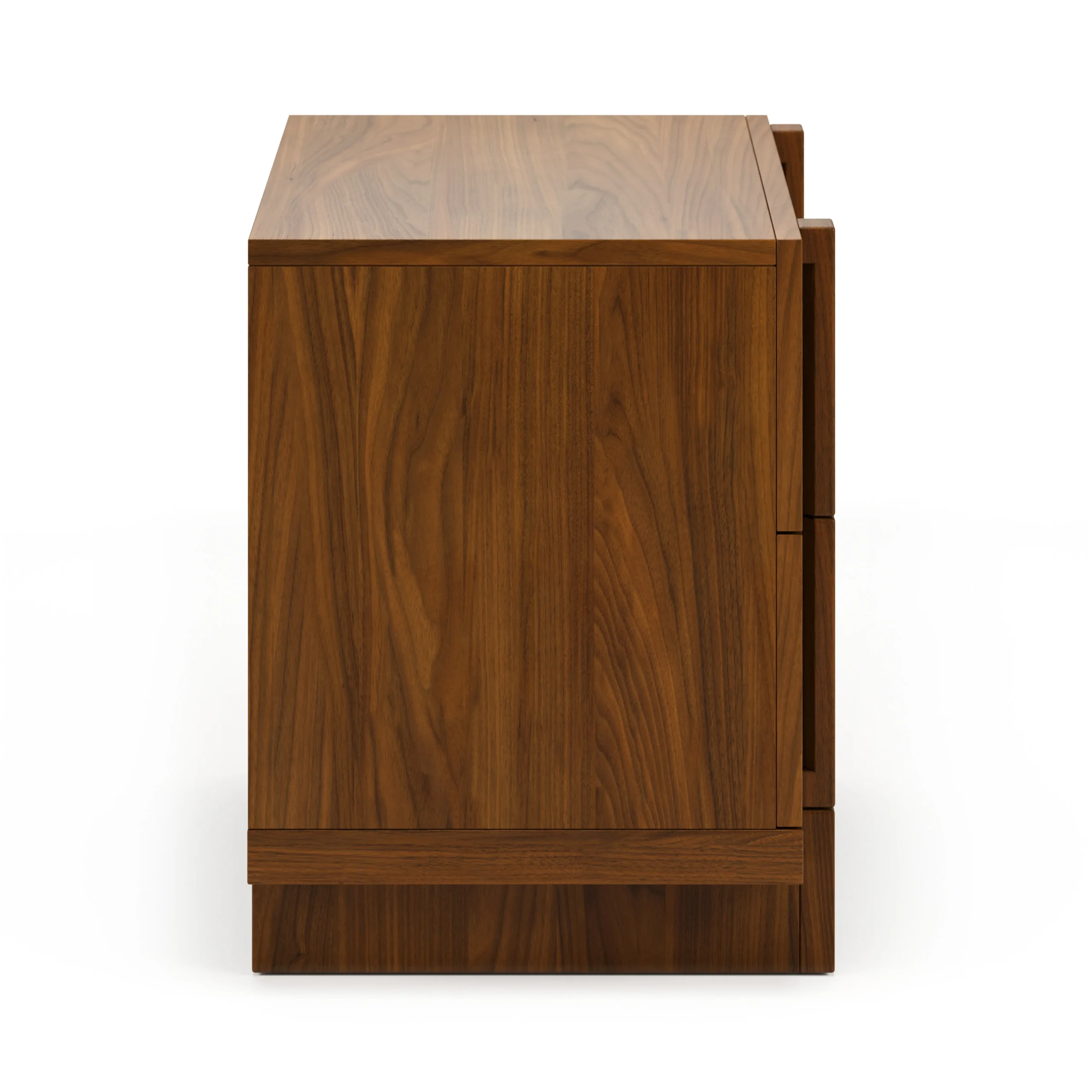 Ayra 2-Drawer Nightstand - Walnut - Image 8