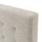 Sven King Tufted Headboard - Birch Ivory