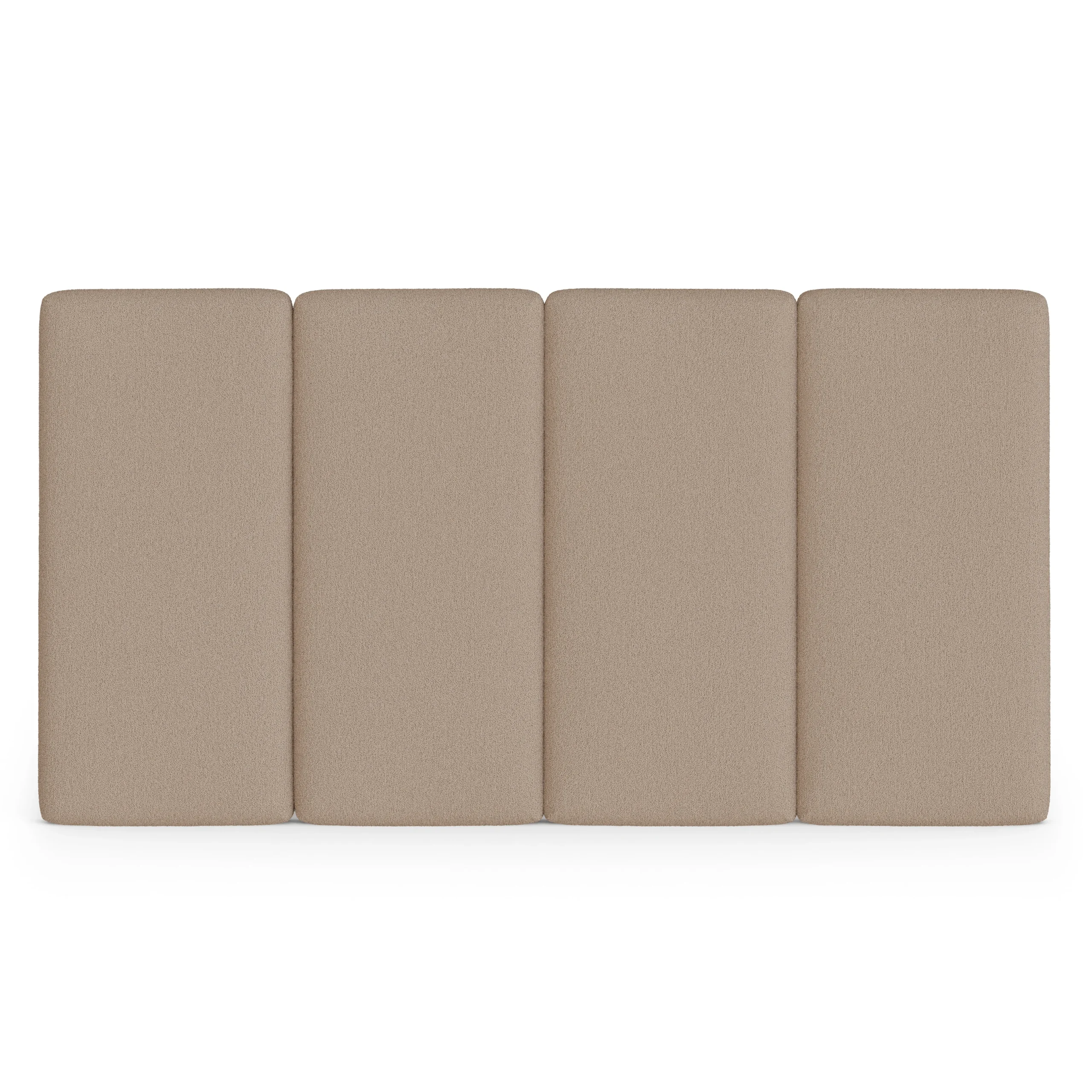 Noel King Headboard - Sandstone Wool Bouclé - Image 8