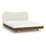 Makoa King Headboard - Ivory Wool Bouclé