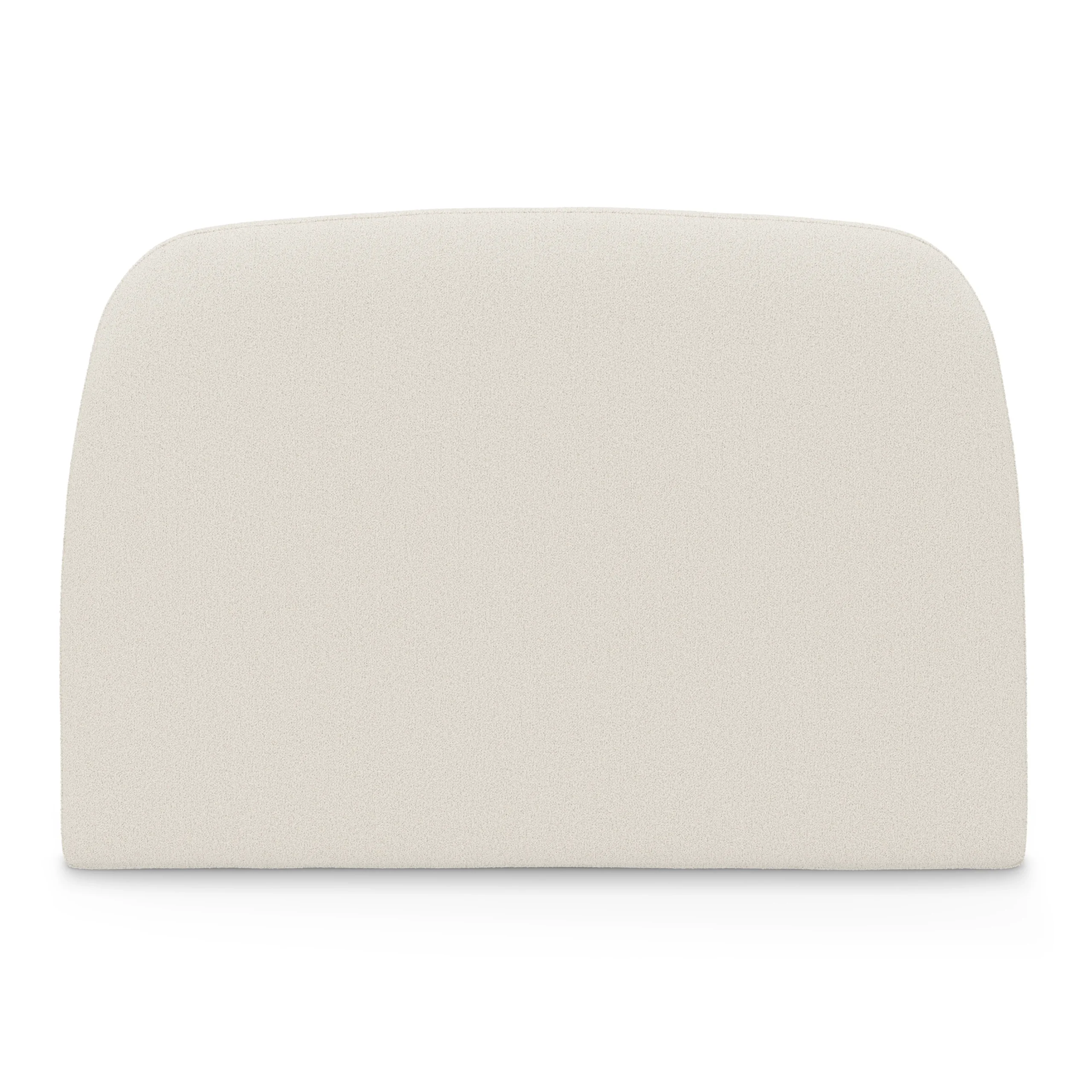Kaleo Queen Headboard - Ivory Wool Bouclé - Image 8