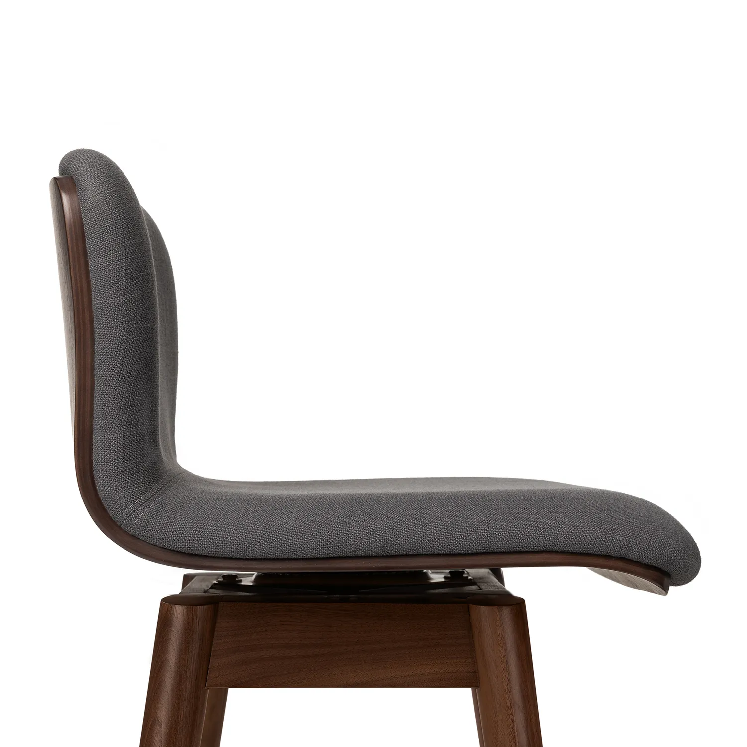 Sede Swivel Counter Stool - Walnut and Miller Gray - Image 8
