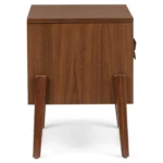 Vireo 2-Drawer Nightstand - Walnut