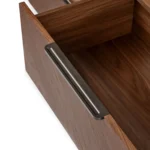 Nera 6-Drawer Low Triple Dresser - Walnut