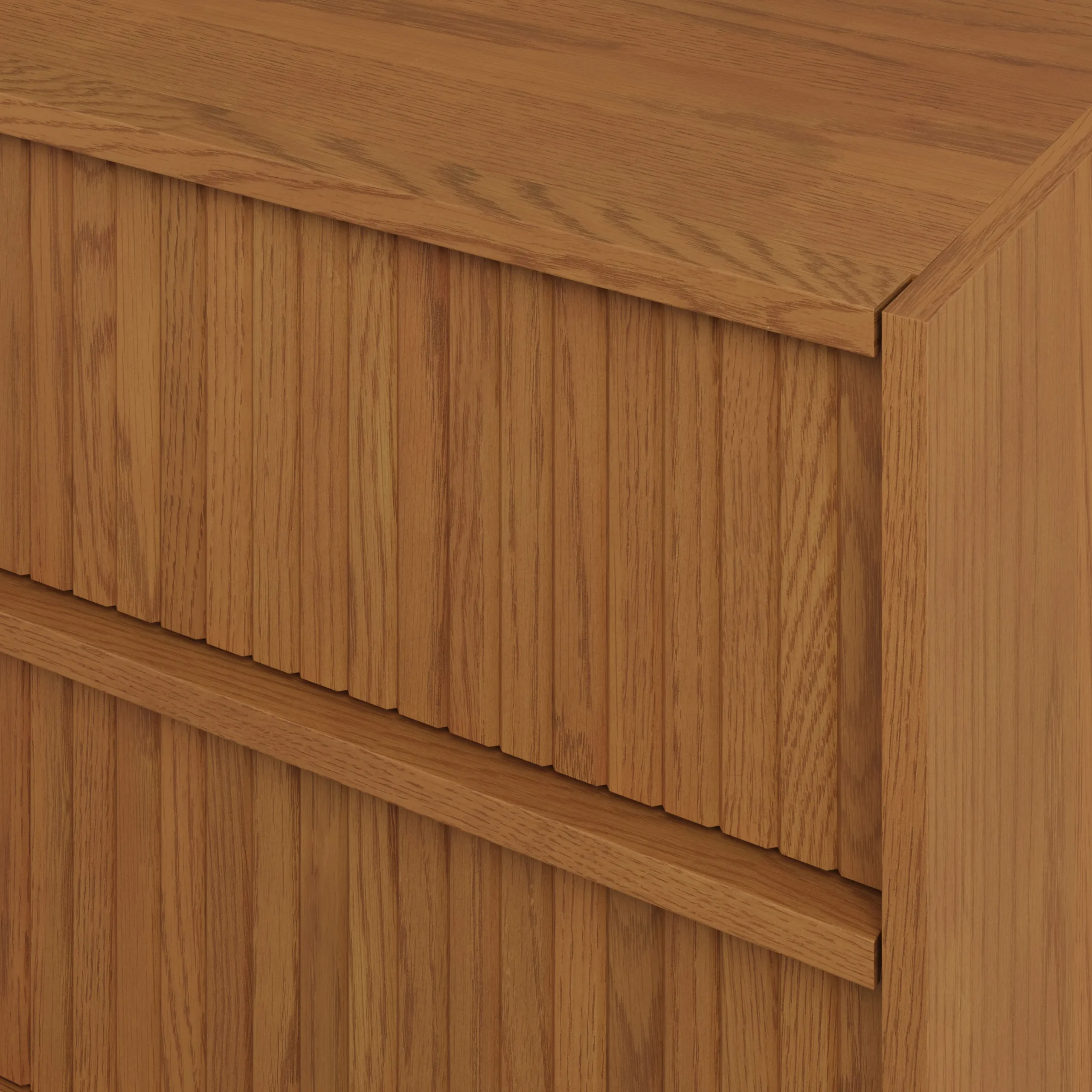 Kouva 6-Drawer Dresser - Smoked Oak - Image 8
