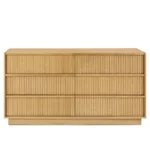 Kouva 6-Drawer Dresser - Natural Oak