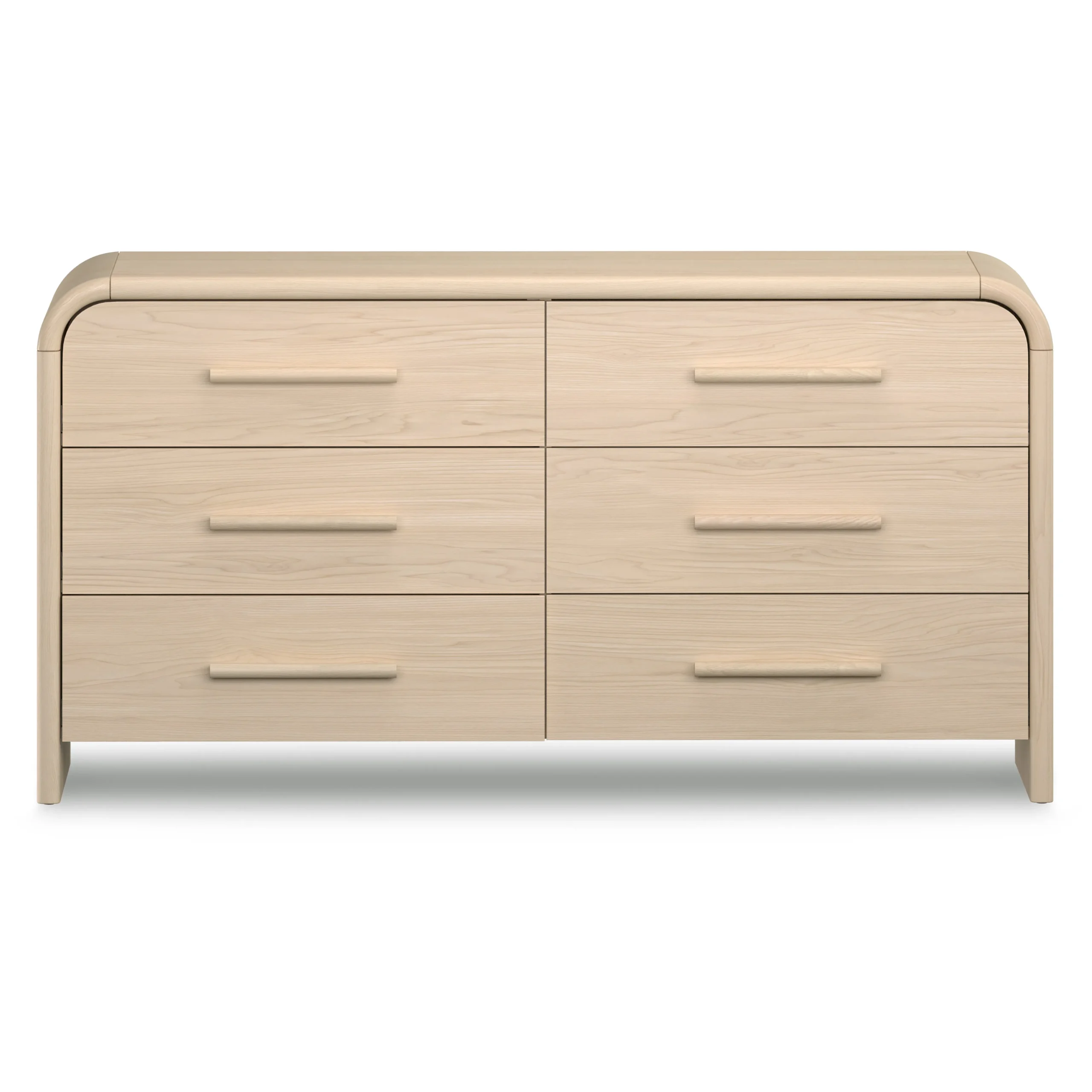 Faydra 6-Drawer Double Dresser - Natural Ash - Image 8