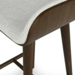 Sede Counter Stool - Walnut and Mist Gray
