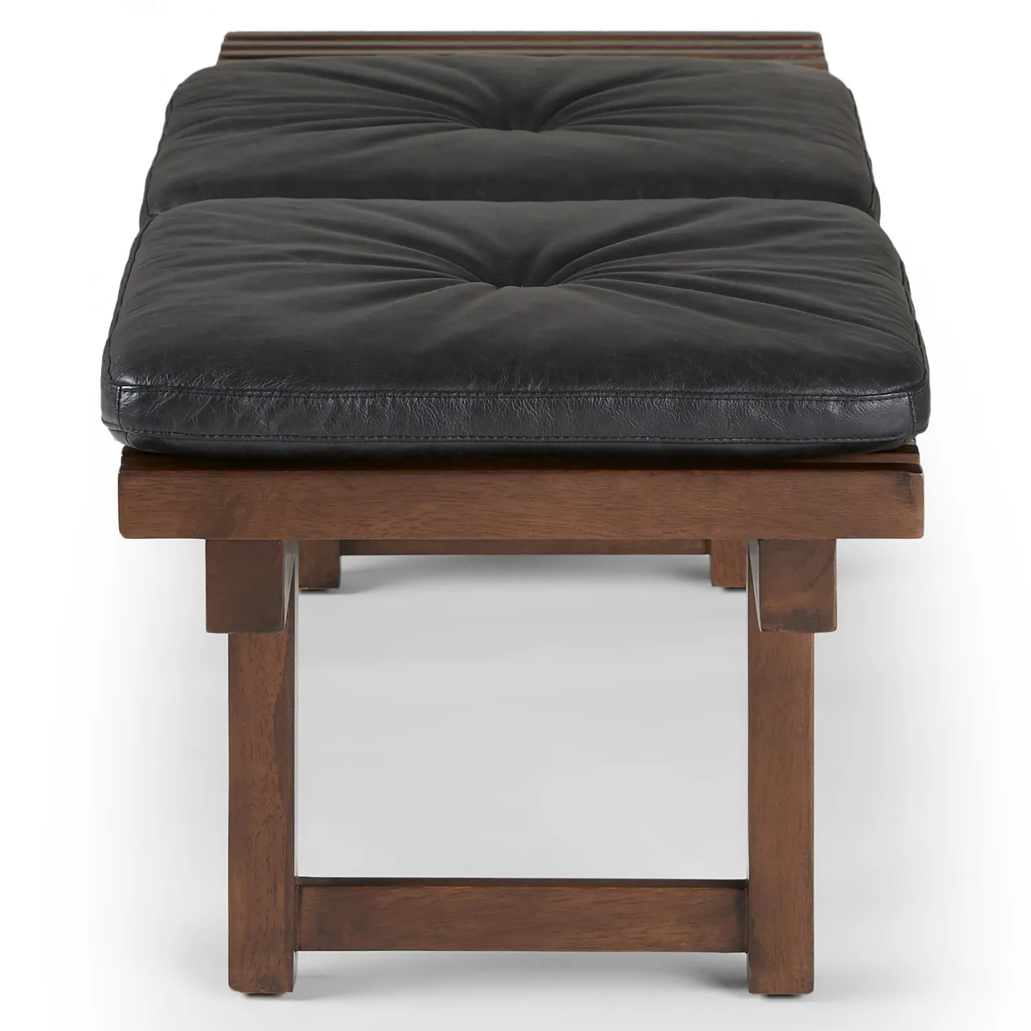 Ripa 59_ Leather Bench - Oxford Black - Image 8