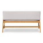 Nosh 51.5_ Bench - Oak and Ratine Ivory