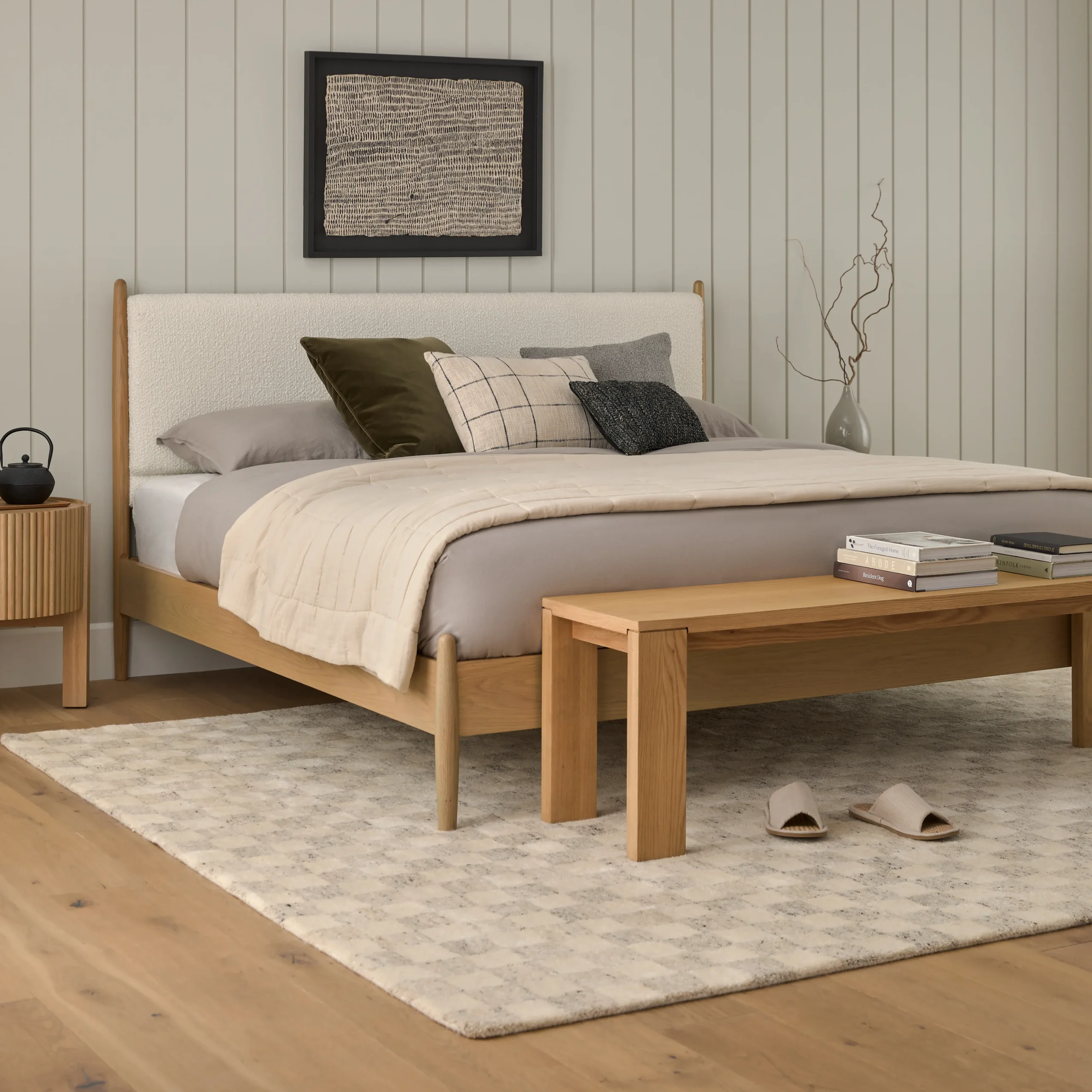 Dako 61_ Bench - Natural Oak - Image 8