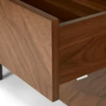 Nera 63_ Low Media Unit - Walnut