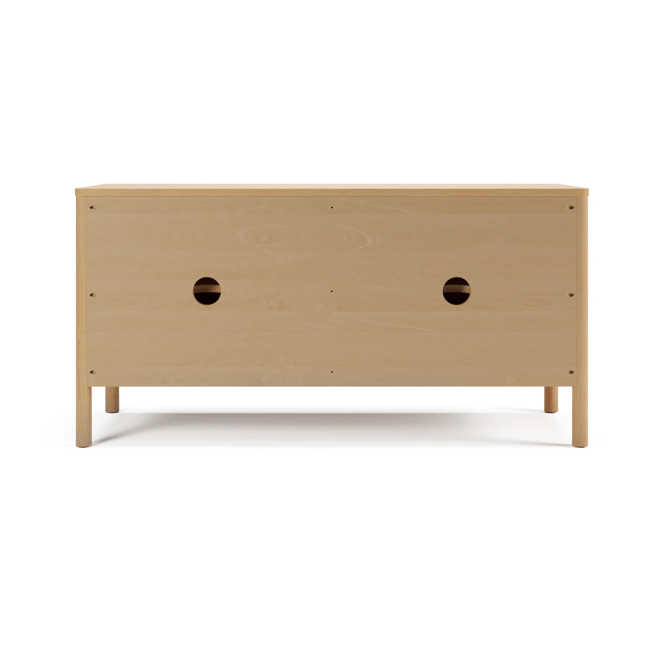 Liv 48_ Media Unit - White Oak