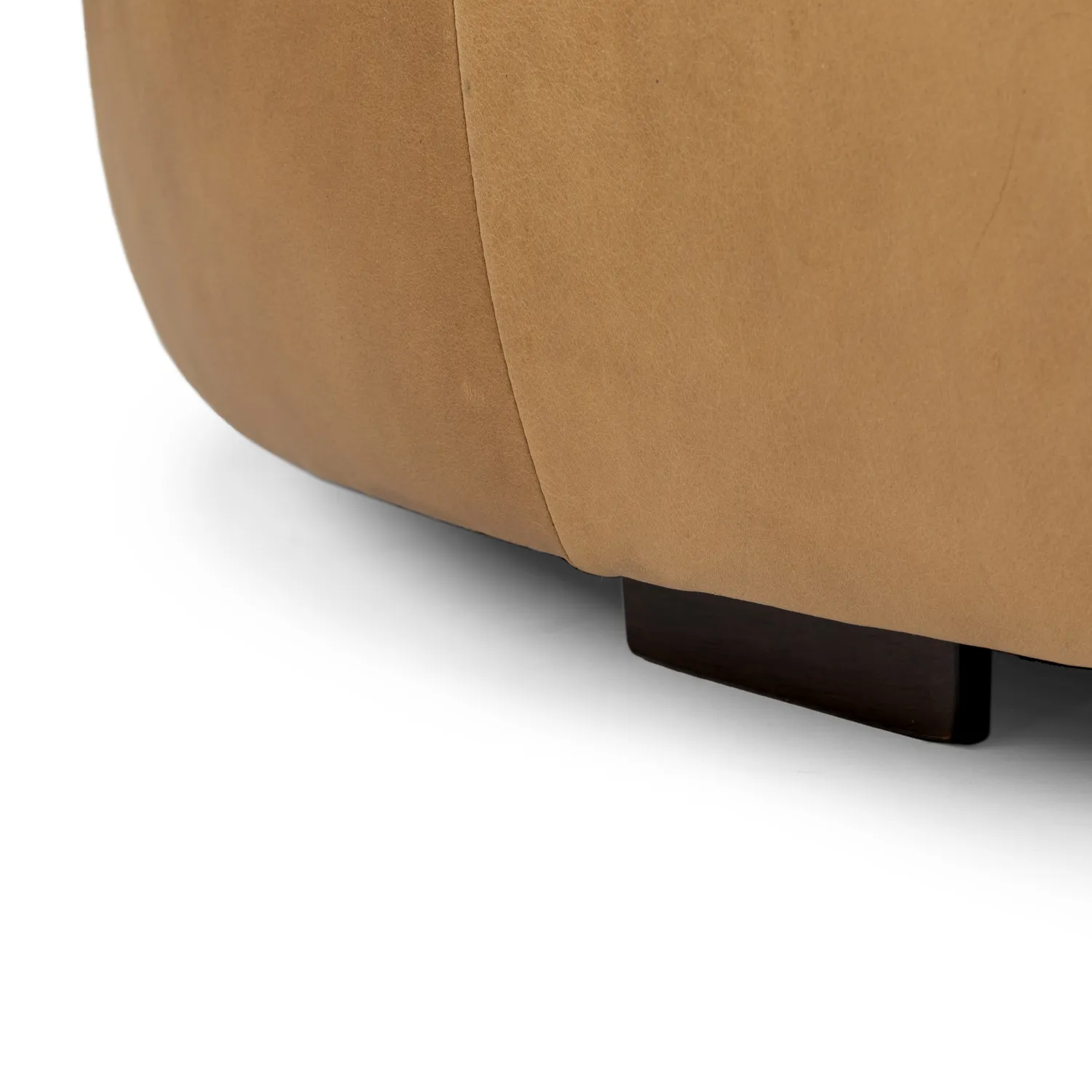Timpani 41_ Leather Ottoman - Charme Tan - Image 8