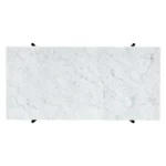 Agotu 44_ Marble Coffee Table - Walnut