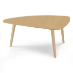 Amoeba 29.5_ Coffee Table - White Oak