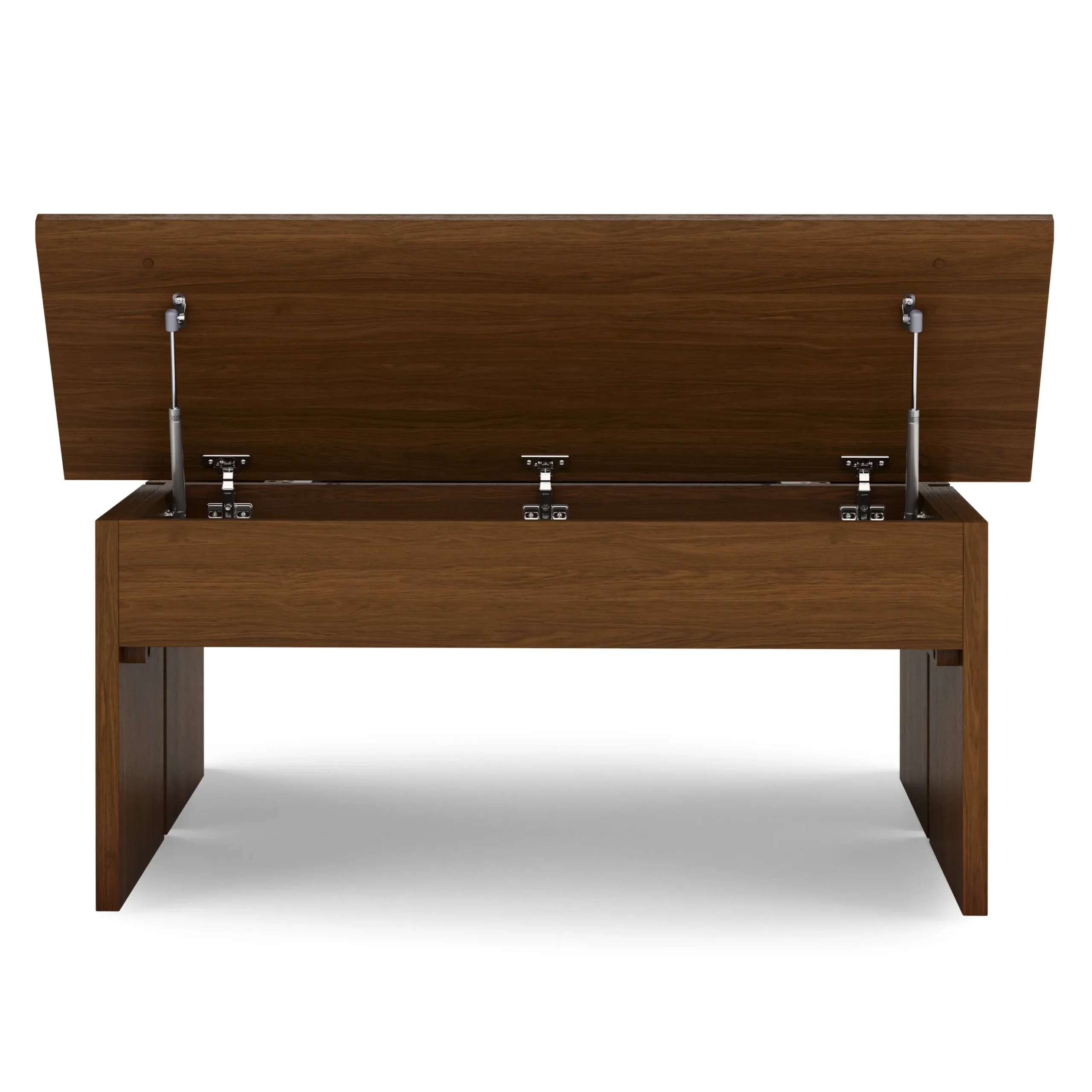 Karl 46_ Lift-Top Storage Coffee Table - Walnut - Image 6