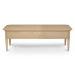 Lenia 46_ Storage Coffee Table - White Oak