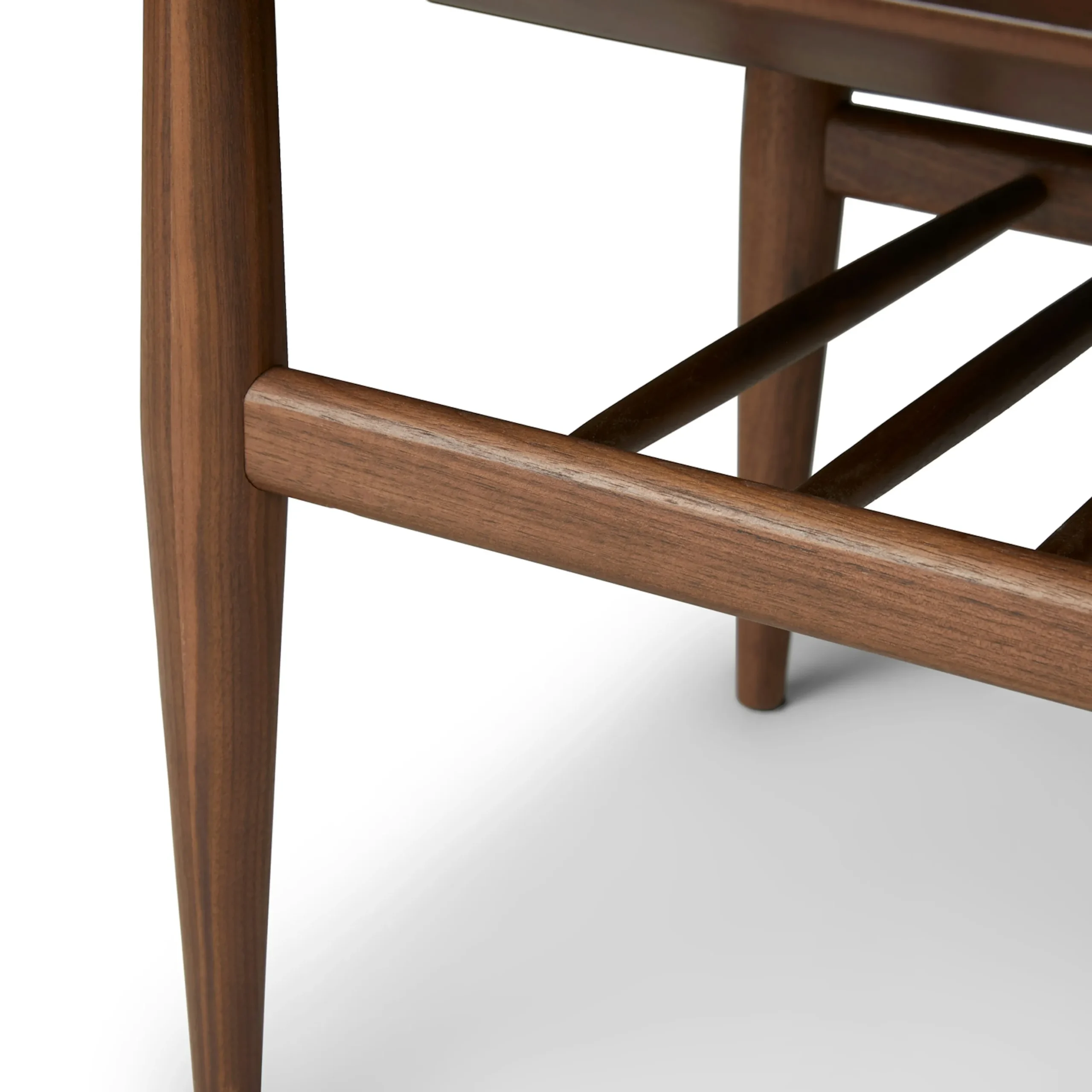 Lenia 53.5_ Oval Coffee Table - Walnut - Image 6