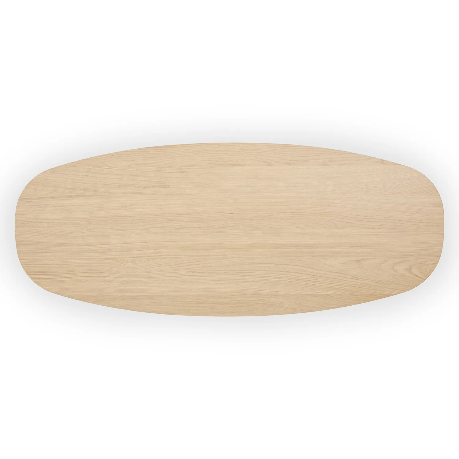Lenia 53.5_ Oval Coffee Table - White Oak - Image 6