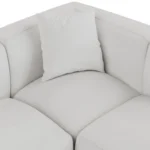 Abisko 113_ Right L-Shaped Sectional - Quartz White