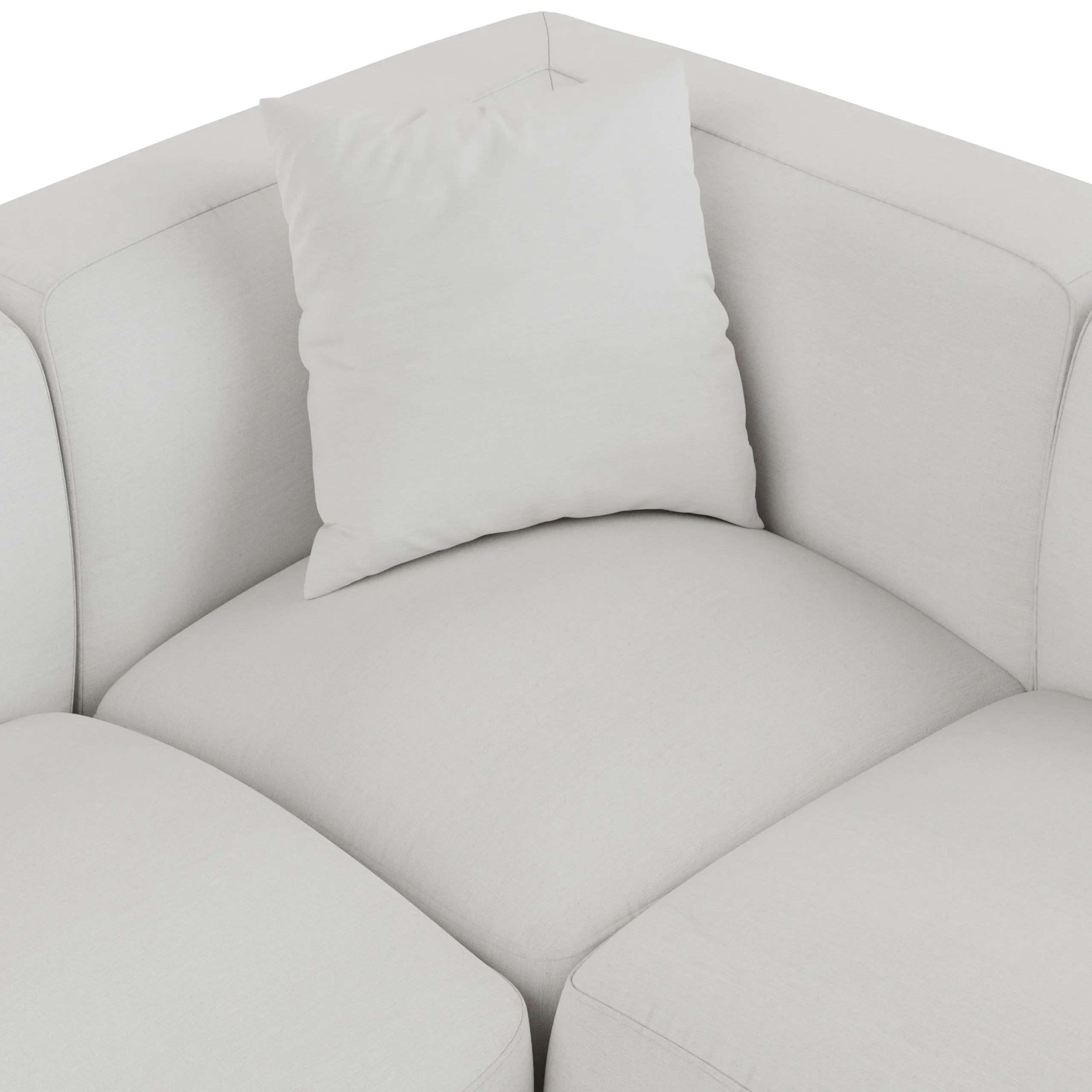 Abisko 113_ Right L-Shaped Sectional - Quartz White - Image 8