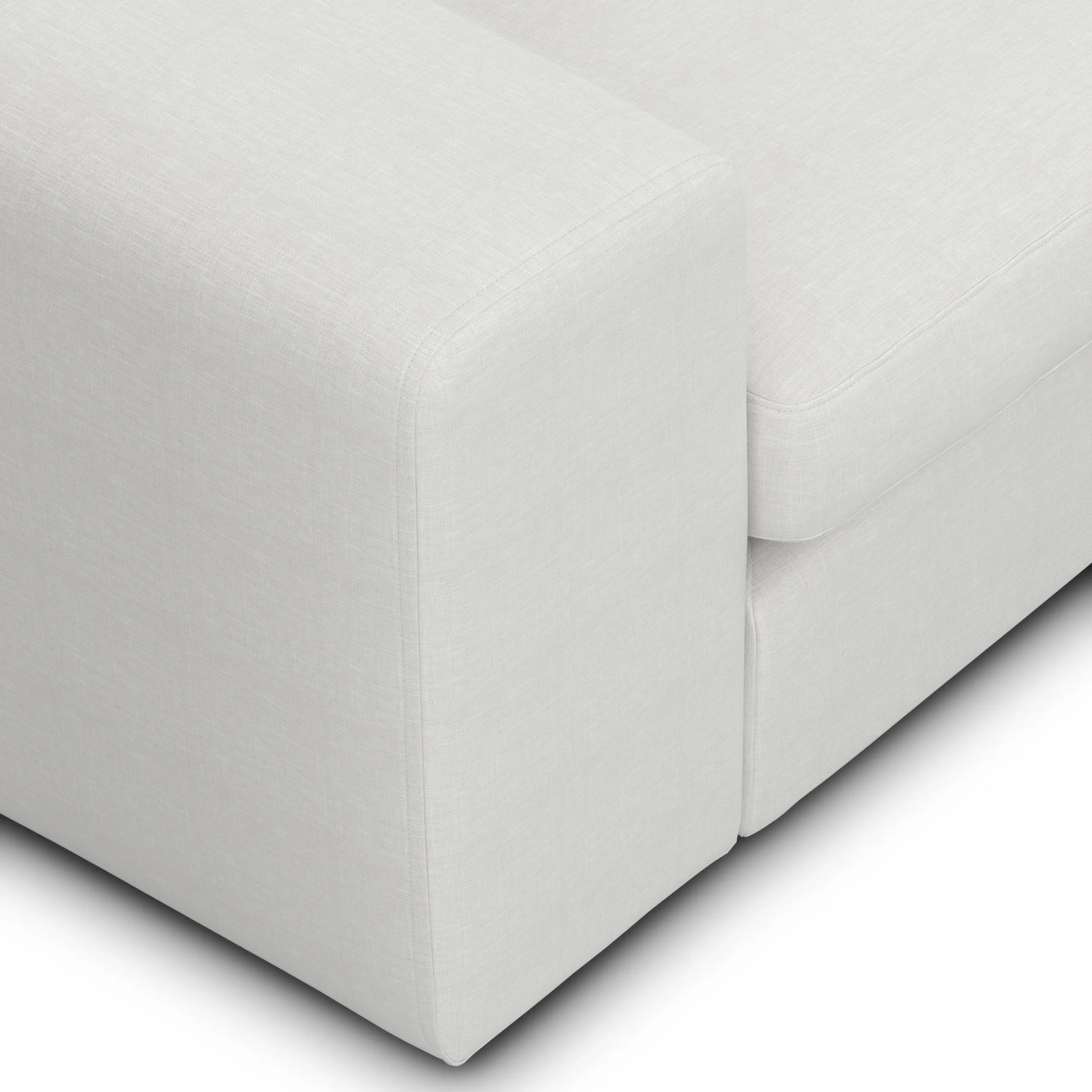 Beta 94_ Modular Corner Sectional - Quartz White - Image 8