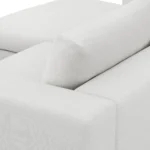 Beta 98_ Modular Left Chaise Sectional - Quartz White